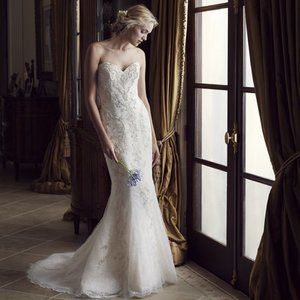 Casablanca Style 2231 Carnation Wedding Dress